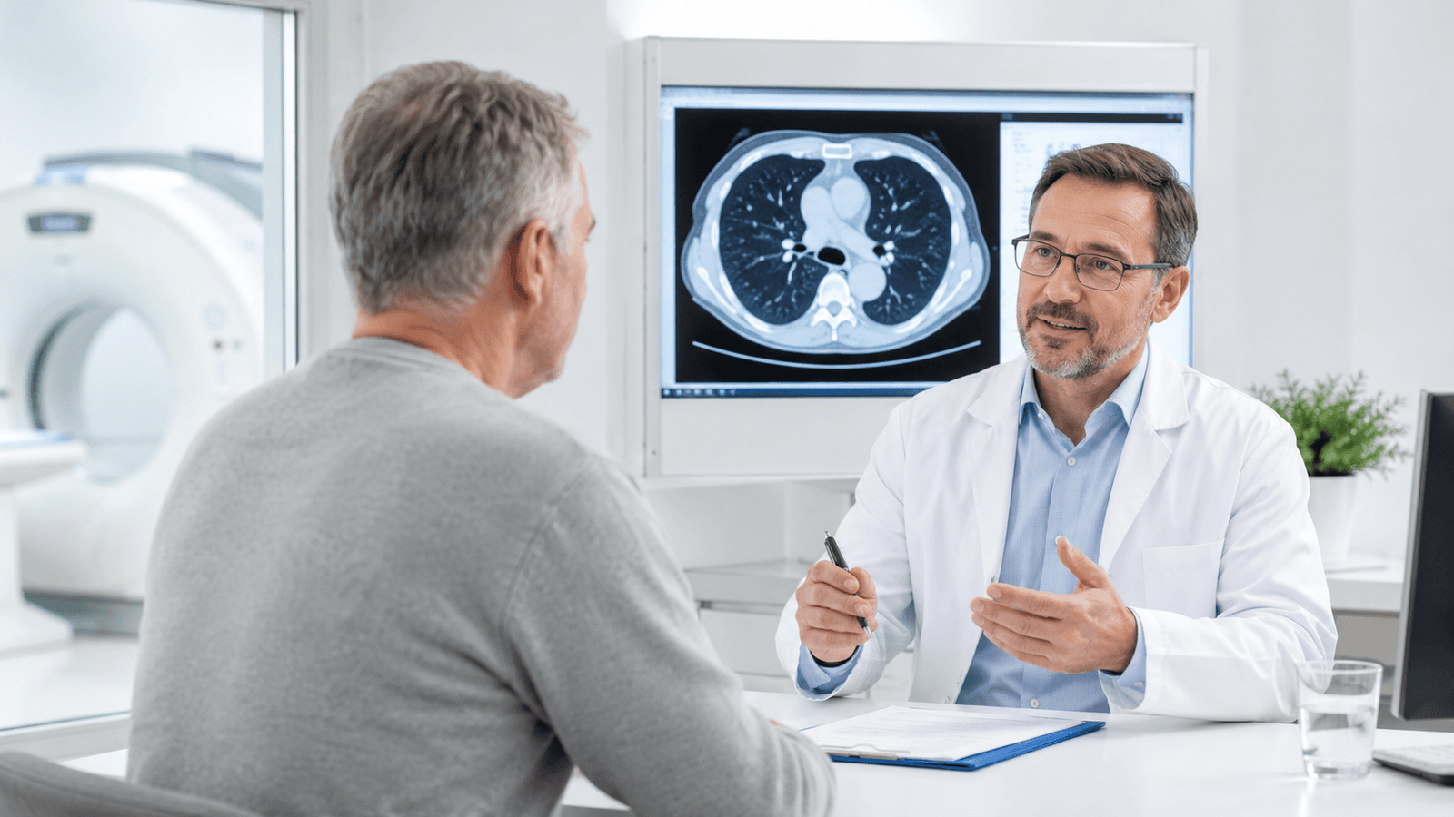 Lungenkrebsscreening Low-Dose-CT
